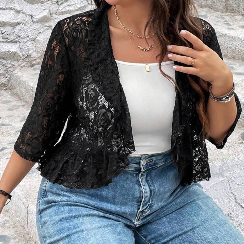 Lace cardigan